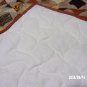 Rust & Brown King Size Quilt measures 102x102 inches