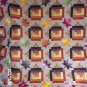 King Size Falling Leaves Quilt measures 100x100 inches