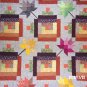 King Size Falling Leaves Quilt measures 100x100 inches