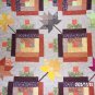King Size Falling Leaves Quilt measures 100x100 inches