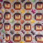King Size Falling Leaves Quilt measures 100x100 inches