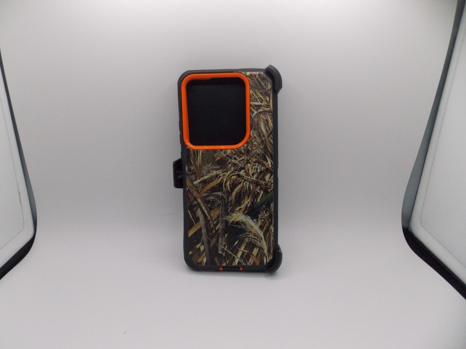 Motorola Edge 50 Ultra Defender Case Armor Belt Clip stand Holster Camoflauge