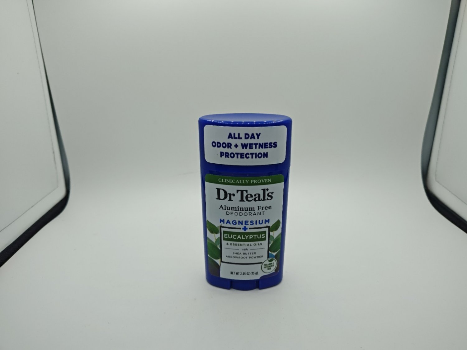 Dr Teal's Aluminum Free Deodorant Magnesium+Eucalyptus w/ Essential Oils 2.65oz.