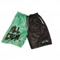 MUAY THAI SHORTS (MID THIGH CUT) 2 TONE - MINT / BLACK Kill Crew Size 29 Large