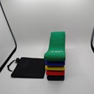 Resistance Bands Exercise Set Fitness Workout Stretch Elastic Loop Legs Therapy