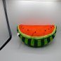 Funziez! Watermelon Plush Decorative Throw Pillow - Novelty Mardi Gras Plush