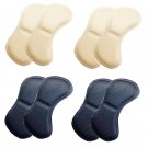 4 Pairs Heel Insoles Pads Patch Anti-wear Cushion Feet Care Heel Protector