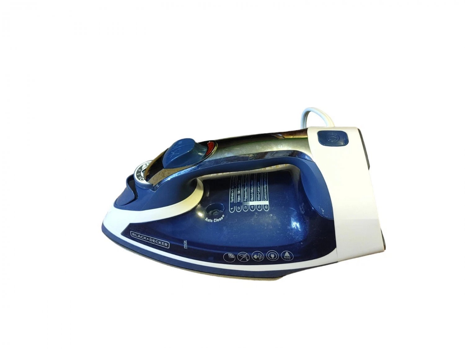 Black & Decker Corded Xpress Steam Iron Good Condition Grade B+