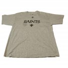 New Orleans Saints Grey XXL T-Shirt Good Condition NFL Football ������