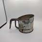 Vintage Bromco Flour Sifter kitchen Squeeze Handle farmhouse metal