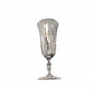 Vintage Vendome Platinum By Noritake Ice Tea Glasses Vertical Teardrop