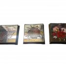 Mirror Art Wall Decor Framed Art Elico LTD Great Condition Set of 3 - 7x7