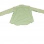 George &Acirc;&reg; Stretch Long Sleeve Green Button Front Shirt Size Medium - NICE