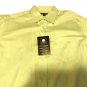 George &Acirc;&reg; Stretch Long Sleeve Green Button Front Shirt Size Medium - NICE