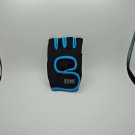 ProStrength Women's Medium Workout Glove Blue and Black Adjustable Closure