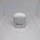 IQ Sound-WHITE Wireless Earbuds Degraded Battery Works READ