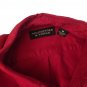 Roundtree & Yorke Easy Care Short Sleeve Button Up Shirt M BIG Red 0124a
