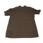 Covington Shirt Mens Large Black Grey Check Easy Care Button Down Short Sleeve