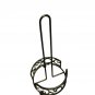 One-Handed Easy Tear Paper Towel Holder, Stainless Steel - Black