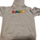 Women's Baby / Baby Blue ������������ Neck Powerblend Hoodie Grade B Size Large
