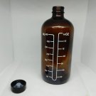 1PK Amber Glass Spray Bottles Multi-Use Empty Refillable Mist Sprayers Home/Work