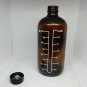 1PK Amber Glass Spray Bottles Multi-Use Empty Refillable Mist Sprayers Home/Work
