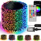 1000 LED Christmas Lights, 328FT Christmas Tree Lights Outdoor Plug in with 8 Mo