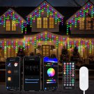 Icicle Lights for Outside, 66FT 504 LEDs Icicle Christmas Lights Outdoor Conn... Icicle Lights for Outside, 66FT 504 LEDs Icicle Christmas Lights Outdoor Conn...
