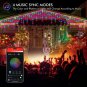 Icicle Lights for Outside, 66FT 504 LEDs Icicle Christmas Lights Outdoor Conn...