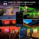 Icicle Lights for Outside, 66FT 504 LEDs Icicle Christmas Lights Outdoor Icicle Lights for Outside, 66FT 504 LEDs Icicle Christmas Lights Outdoor