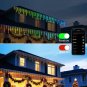 66Ft 504LEDs Icicle Lights for Outside, RGB Color Changing Icicle Christmas