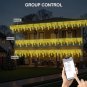 66Ft 504LEDs Icicle Lights for Outside, RGB Color Changing Icicle Christmas