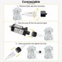 Colored Christmas Lights, 66Ft 640 LED Icicle for outside with Connectable Wire