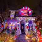 Icicle Lights Outdoor 66Ft Christmas Lights with 640LED 120 Drops 8 Modes LED