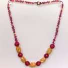 LOL - CreamyFuschiaPink Necklace