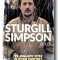 Sturgill Simpson Poster Concert 11 x 17 inches Ships SameDay from USA Button
