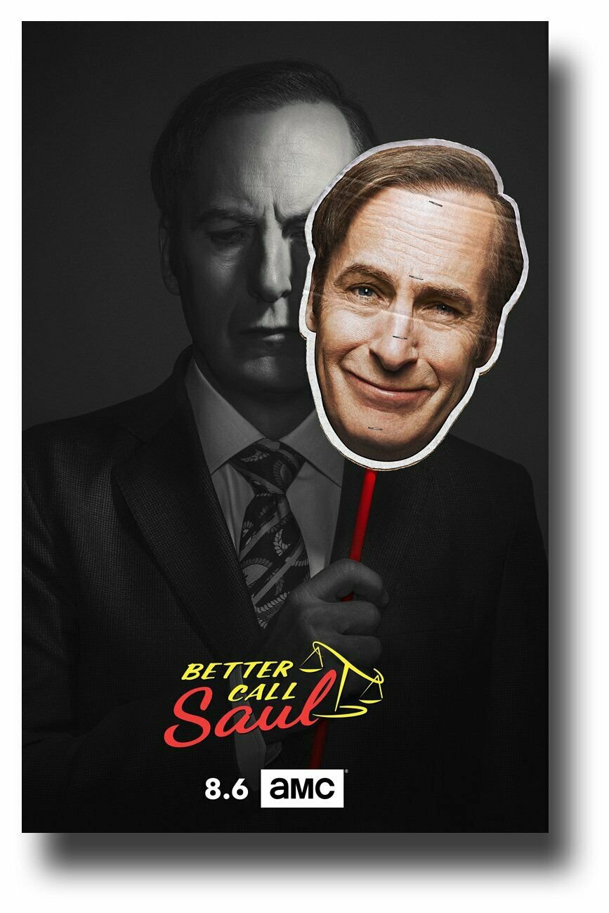 Better Call Saul Poster Tv Promo 11 X 17 Inches Mask Ships Sameday From Usa