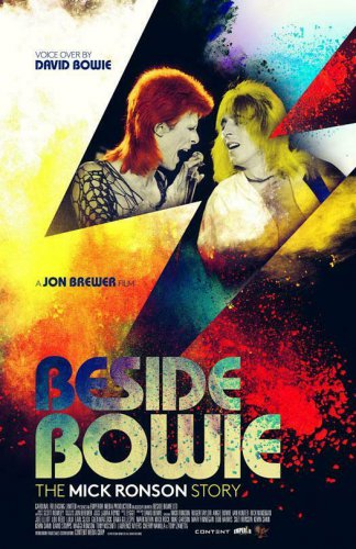 David Bowie Mick Ronson Poster Beside Doc 11 x 17 inches Ships SameDay From USA