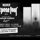 Justin Bieber Poster Concert 11 x 17 inches 2017 Purpose Tour Ships SameDay from