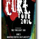 The Cure Poster Concert 2016 Tour 11 x 17 inches Ships SameDay From USA