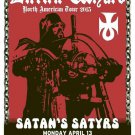 Electric Wizard Poster Concert Satan Satyrs 11 x 17 inches Ships SameDay From Th