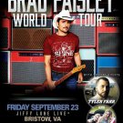 Brad Paisley Poster Concert Va w Maddie and Tae11 x 17 inches Ships SameDay from