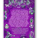 Bonnaroo Poster Concert Fest 2016 11 x 17 Ships SameDay from the USA