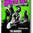 Green Day Poster 99 Revolutions Concert Tour GreenDay BLK 11 x 17 inches Ships S