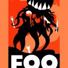 Foo Fighters Poster Concert Orange Alien RG 11 x 17 inches Ships SameDay From US