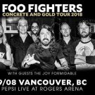 Foo Fighters Poster Concert Norway In Your Honor Tour 11 x 17 inches Ships SameD