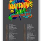 Dave Matthews Band Poster 2016 Concert Tour Gray 11 x 17 inches Ships SameDay fr