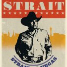 George Strait Poster Concert Vegas 11 x 17 inches Ships SameDay From USA