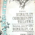 Foo Fighters Poster Concert Accoustic Berkeley 11 x 17 inches Ships SameDay From