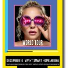 Lady Gaga Poster Concert Slc Joanne Tour 11 x 17 Inches Ships SameDay from USA